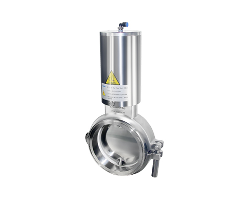 立式氣動粉體蝶閥